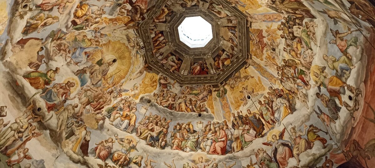 Роспись купола