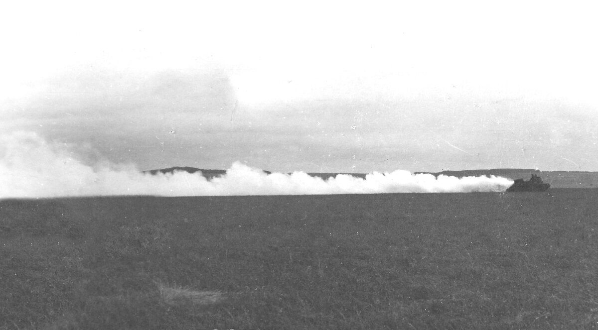 Быстрые британские танки. Часть 8. Medium Mark C smoke generating tank.  1925. 