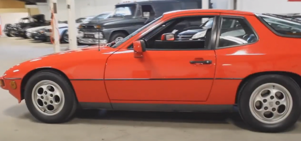  Porsche 924: вглядитесь в ручки! Фото: YouTube.com