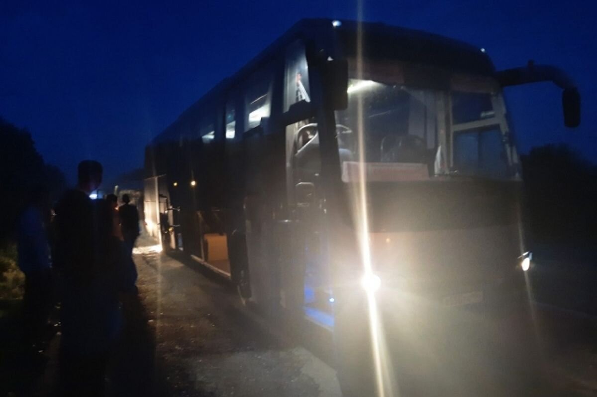    На маршруте, где автобус сошёл в кювет, уже были проблемы, сообщили пермяки