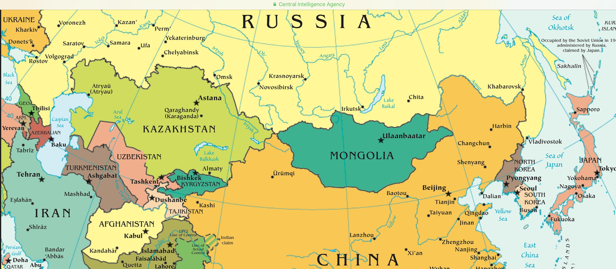 Работает ли карта мир в монголии