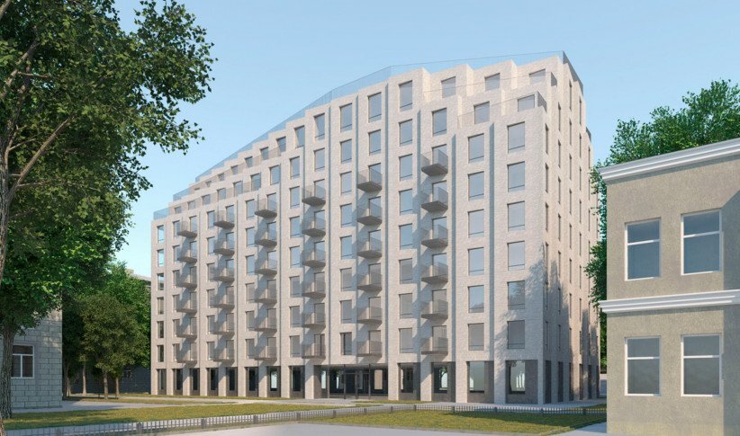 Представленный в 2021 году проект ЖК на Гаванской улице | Фото: КГА