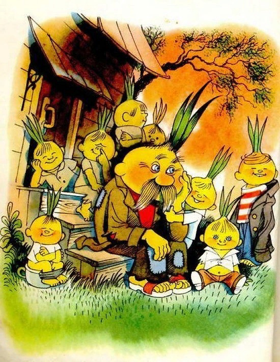 Приключение чиполлино картинки