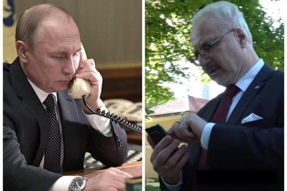   Президент Латвии Левитс испугался переговоров с Владимиром Путиным – сначала дождется солдат НАТО в стране