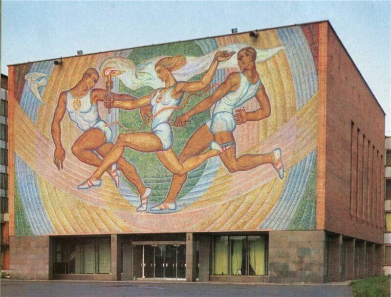 Пример монументальная живописи. 