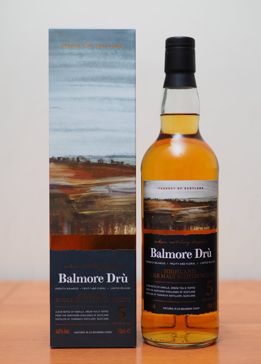 Balmore Dru Highland Single Malt Scotch Whisky 5 years old (фото Conrad)