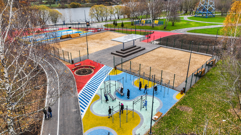    Спортивны кластер на набережной канала имени Москвы © Комплекс городского хозяйства города Москвы