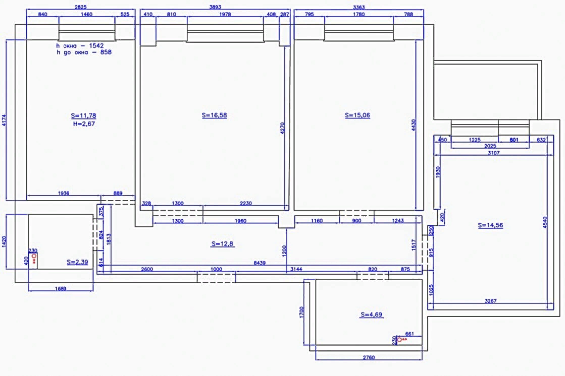 План квартиры