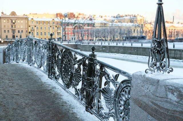    Санкт-Петербург зимой