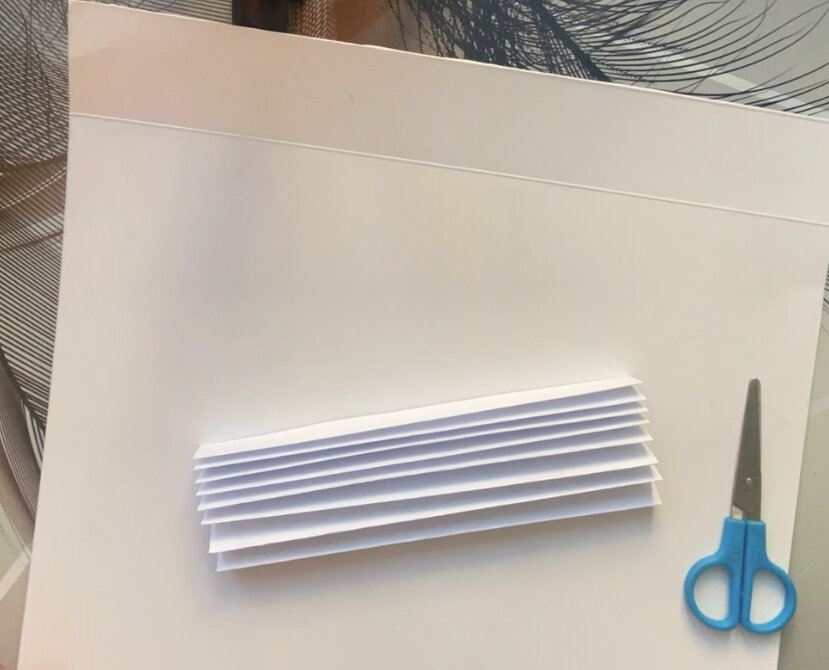 Гармошка из бумаги