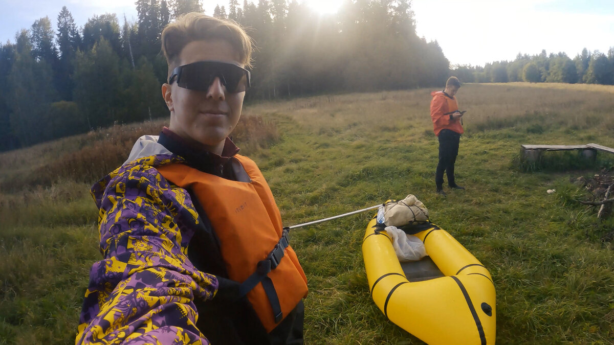 Привал на р. Оредеж. (2022г.) 