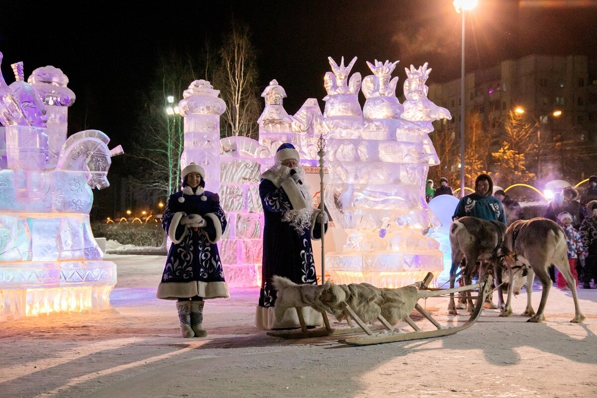 Якутский снежный городок