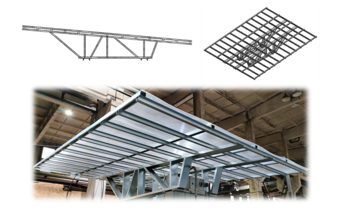 Металлический каркас крыши от «Промстройметалл»