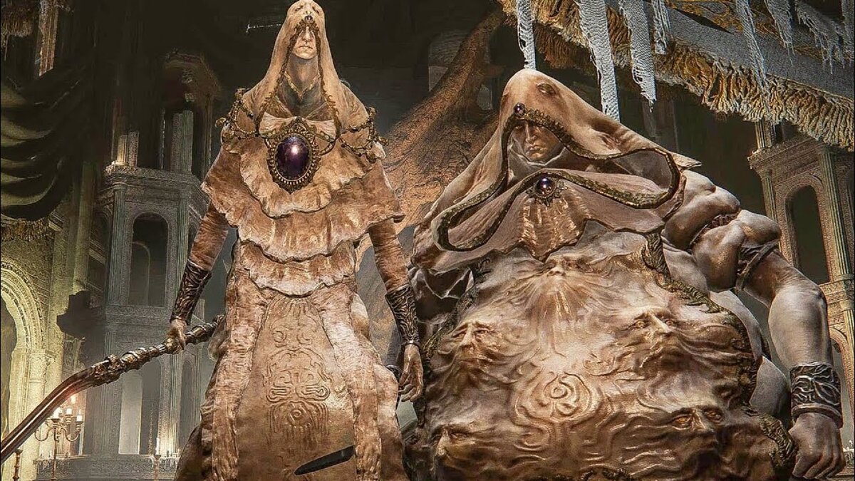 Elden Ring Прохождение 100% [No Damage] Серия 64 Двое из Божественной Кожи.