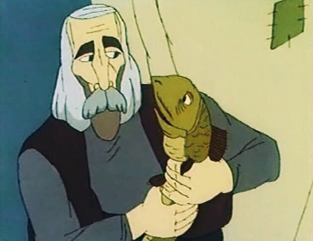 Кадр из мультфильма "Ух ты, говорящая рыба!"
