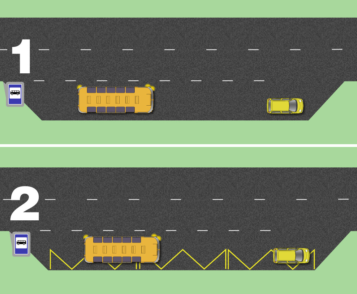 Водитель остановился на автобусной остановке для высадки пассажиров:  нарушает ли он? | Автомот | Дзен