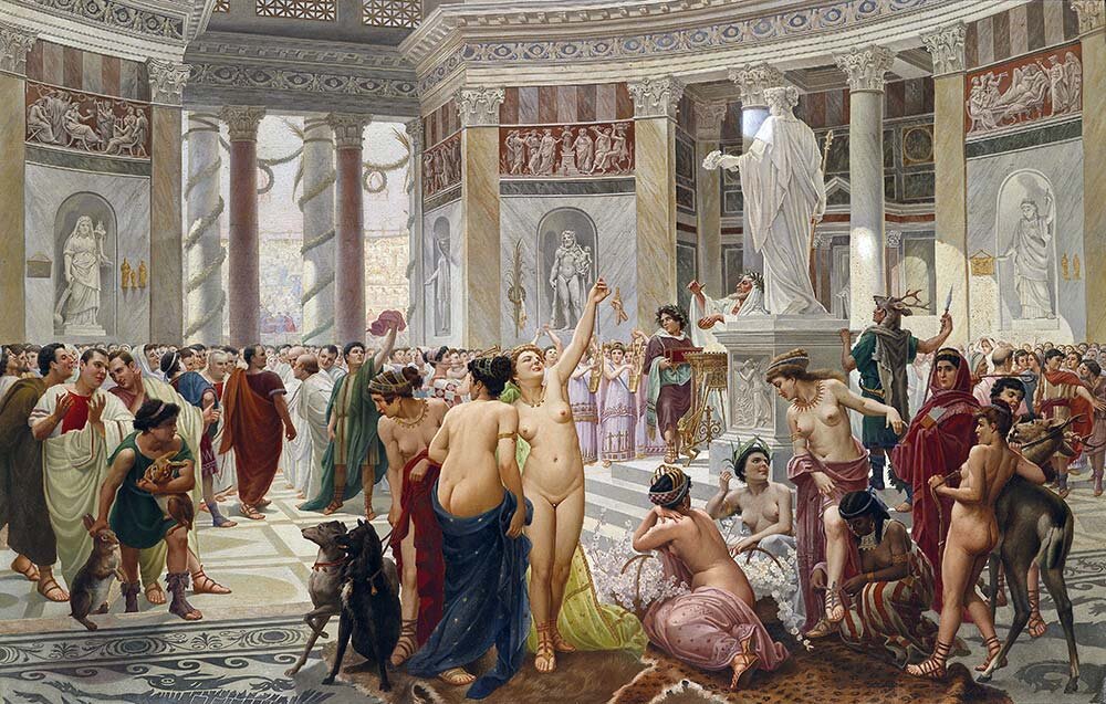 Проспер Пьятти, «Флоралия», 1899 год.