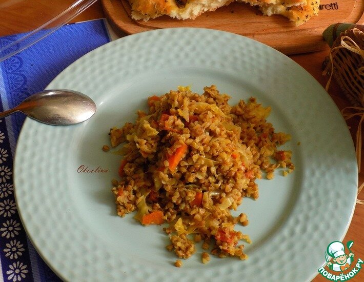 Пряная гречка с карри и паприкой, с капустой и с овощами. Ароматная, рассыпчатая, она не только послужит гарниром, но и будет отличным самостоятельным блюдом!