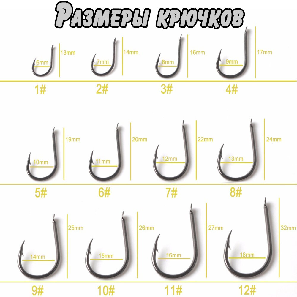 Купить рыболовные крючки в Москве, крючки для рыбалки