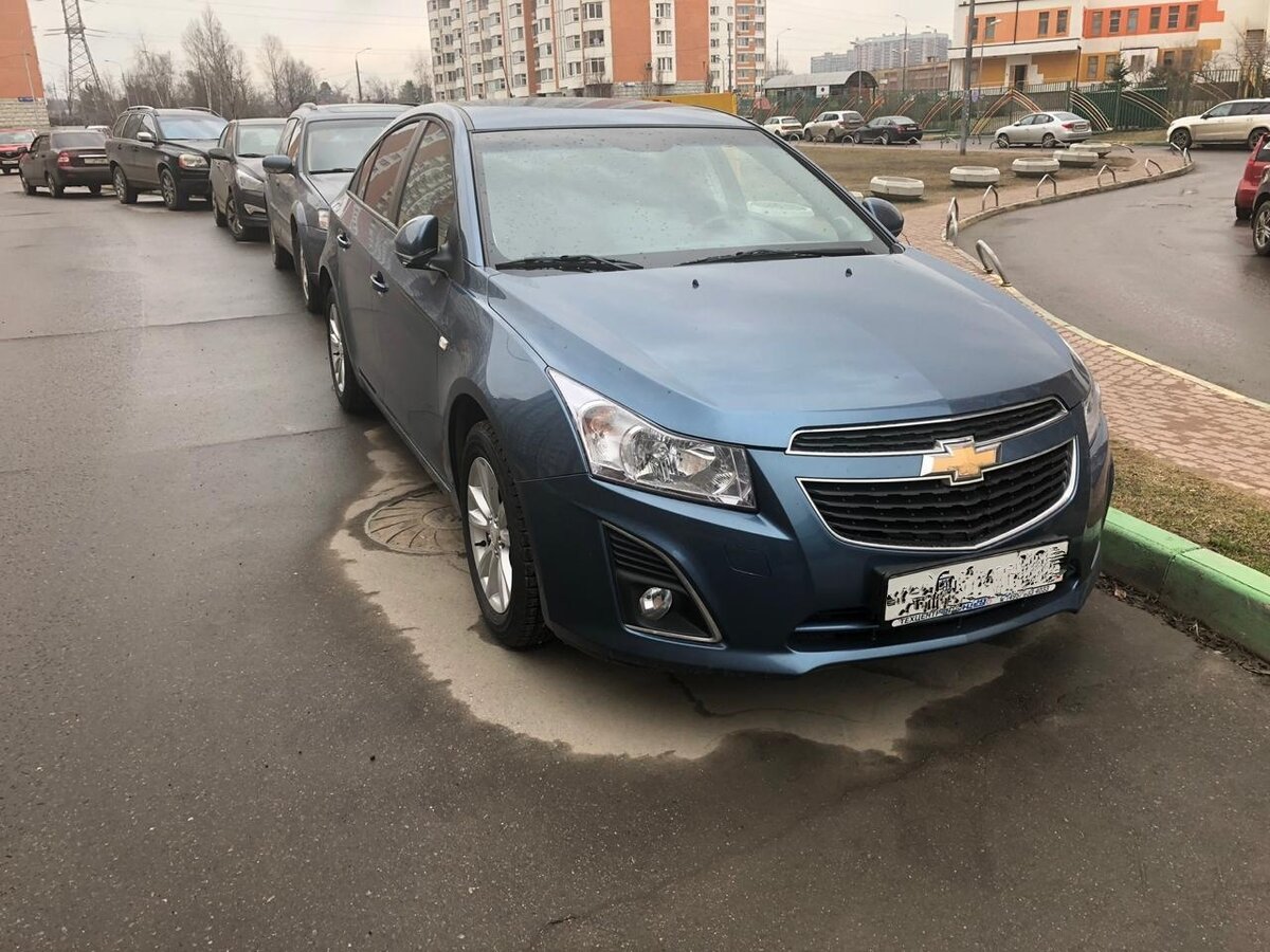 Шевроле круз антихром
