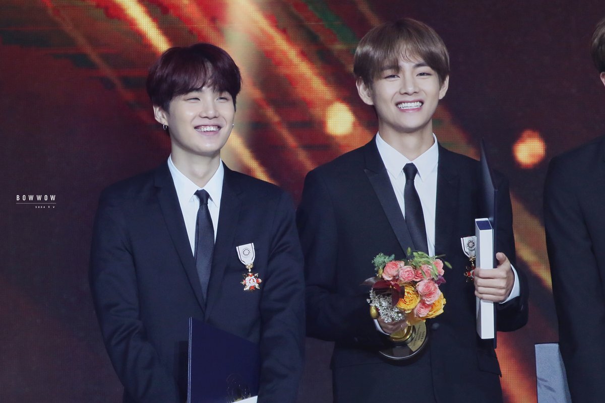 Юнги и Тэтэ