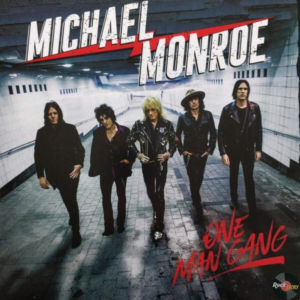 На фотографии обложка альбома One Man Gang группы The Michael Monroe Band