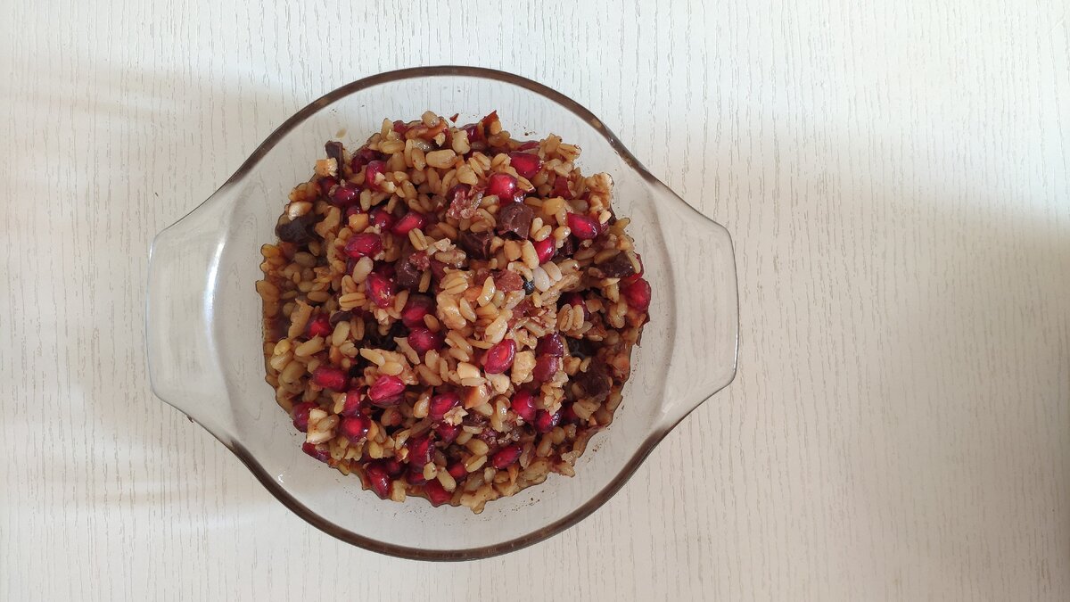 Итальянский десерт Grano dei morti