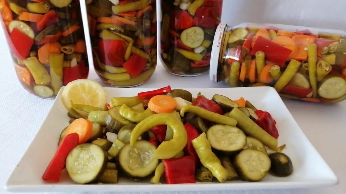 Соленья микс.