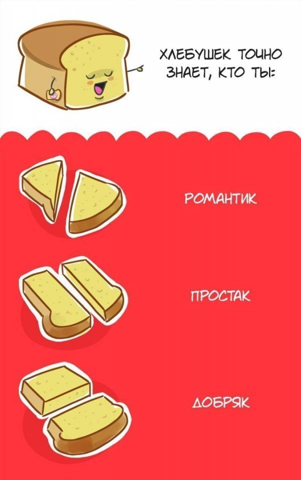 Себя нашла романтичный добряк) 