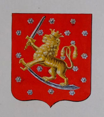 Первый российский герб для Великого княжества Финляндского.  1809 г.