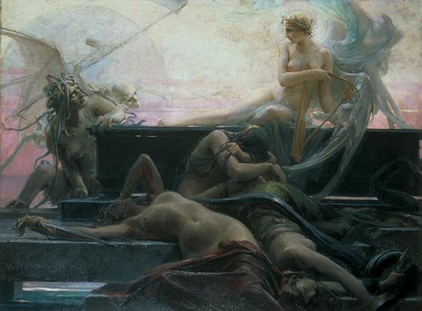 Конец времен. Максимилиан Пирнер. 1887 г. 