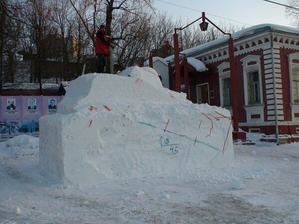 Снежные фигуры 2024: ТОП-100 простых и красивых идей в школу и садик