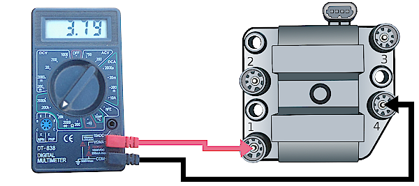 Проверка модуля зажигания ВАЗ мультиметром