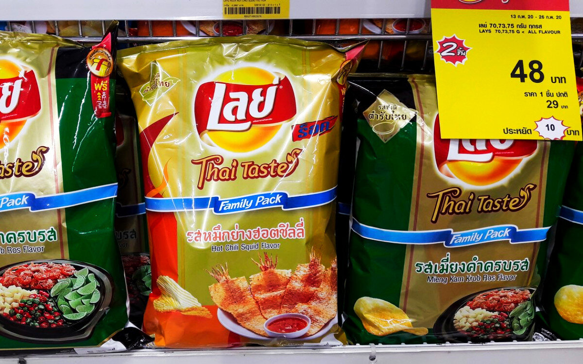 Тайские чипсы лейс