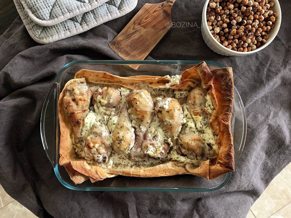 Фото - Сладкий Персик. Куриные голени в духовке