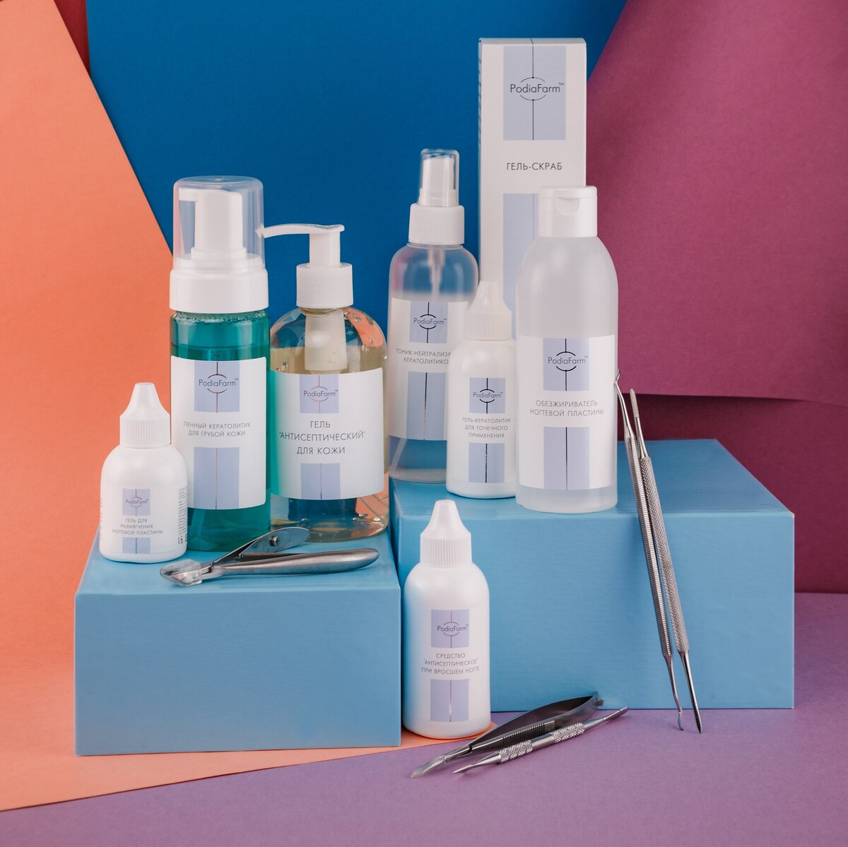 Косметические средства PodiaFarm - главный помощник подолога в работе с диабетической стопой