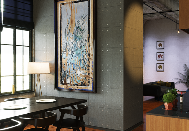 Коллекция LOFT-BETON, выполненная в модном дизайне – литой бетон 