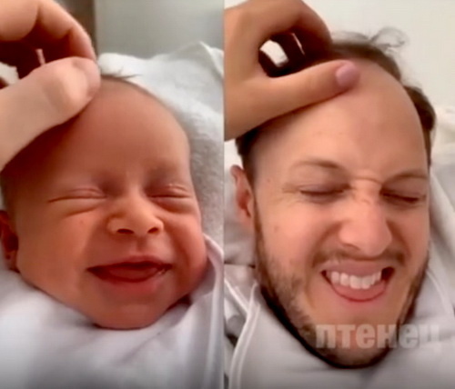 Папуля с дочуркой