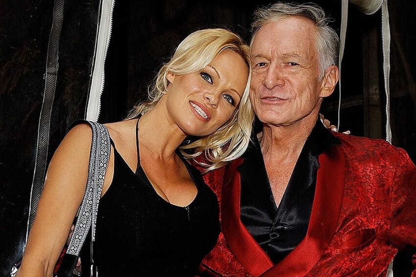 Хью Хефнер плейбой журнал красотки памелла андерсен playboy