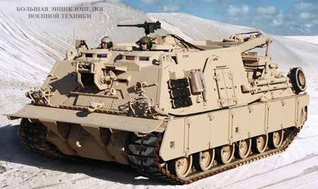 Бронированная ремонтно-эвакуационная машина БРЭМ M88