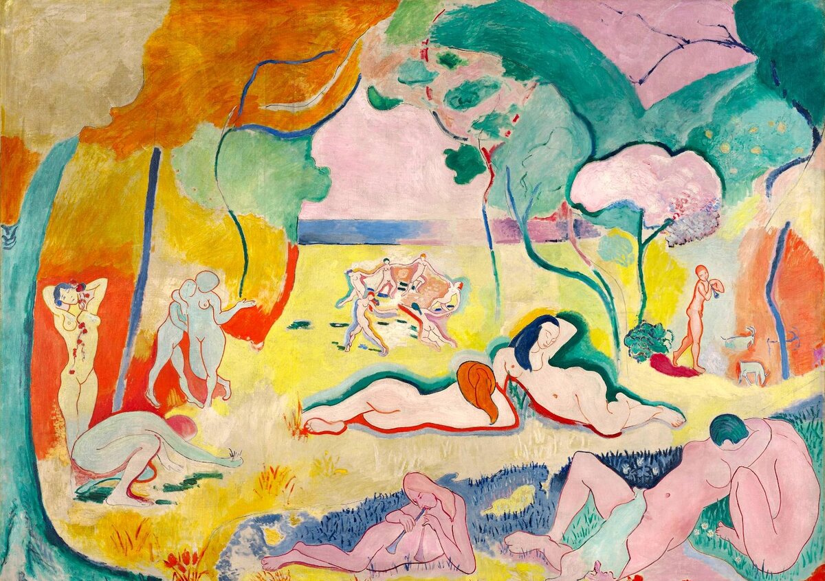 "Радость жизни" 1906 г. А. Матисс