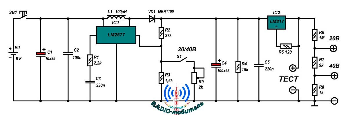 Прибор для проверки полупроводниковых стабилитронов - Измерения - Портал радиолюбителей