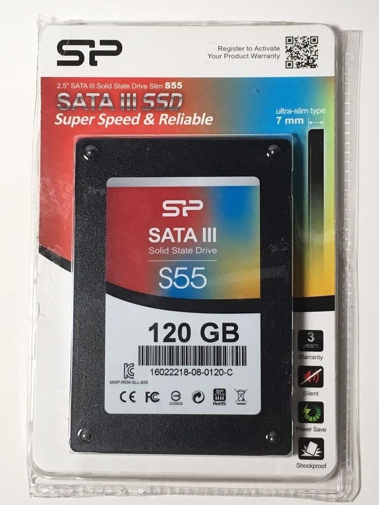 Сам SSD Silicon Power