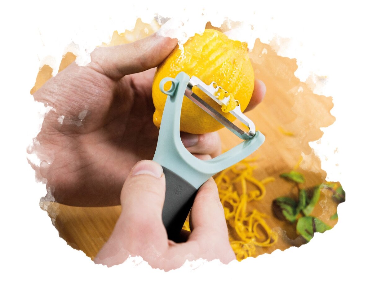 Срезаем цедру