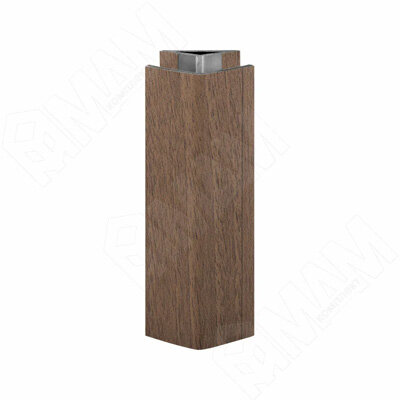 Уголок 135 градусов (высота 100), орех