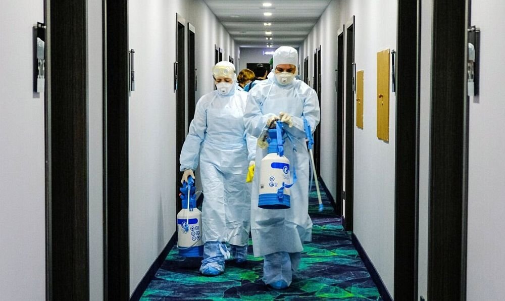 Дезинфекция в отеле. Фото: profile.ru
