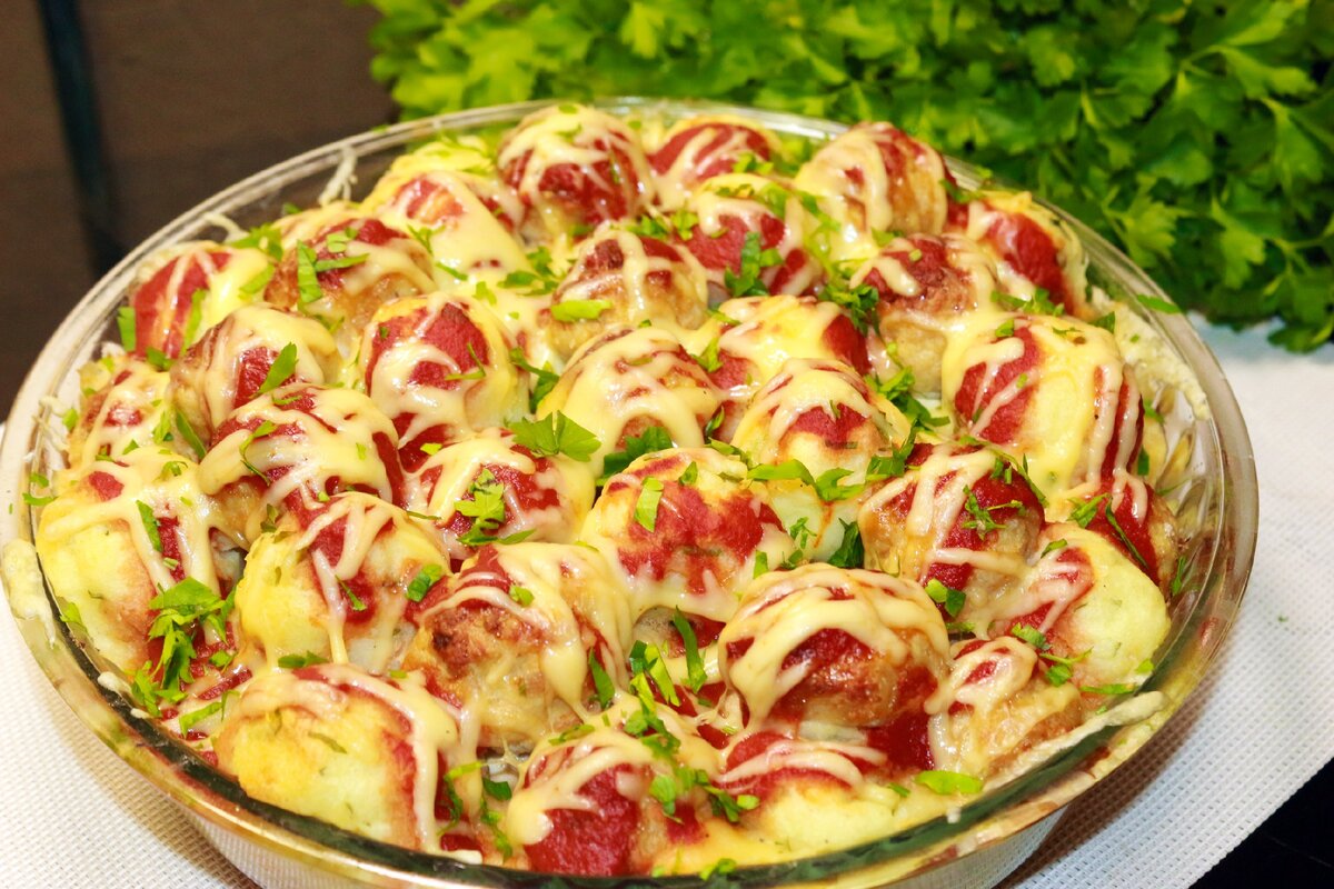 Турецкий ужин из картошки и фарша. Фото автора Дзен канала "Мастерская идей"