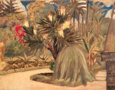 Олеандр. Африка. Где художник забыл про серые краски...