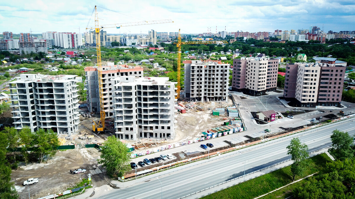 OK Salut, комплекс апартаментов рядом с Набережной в Тюмени