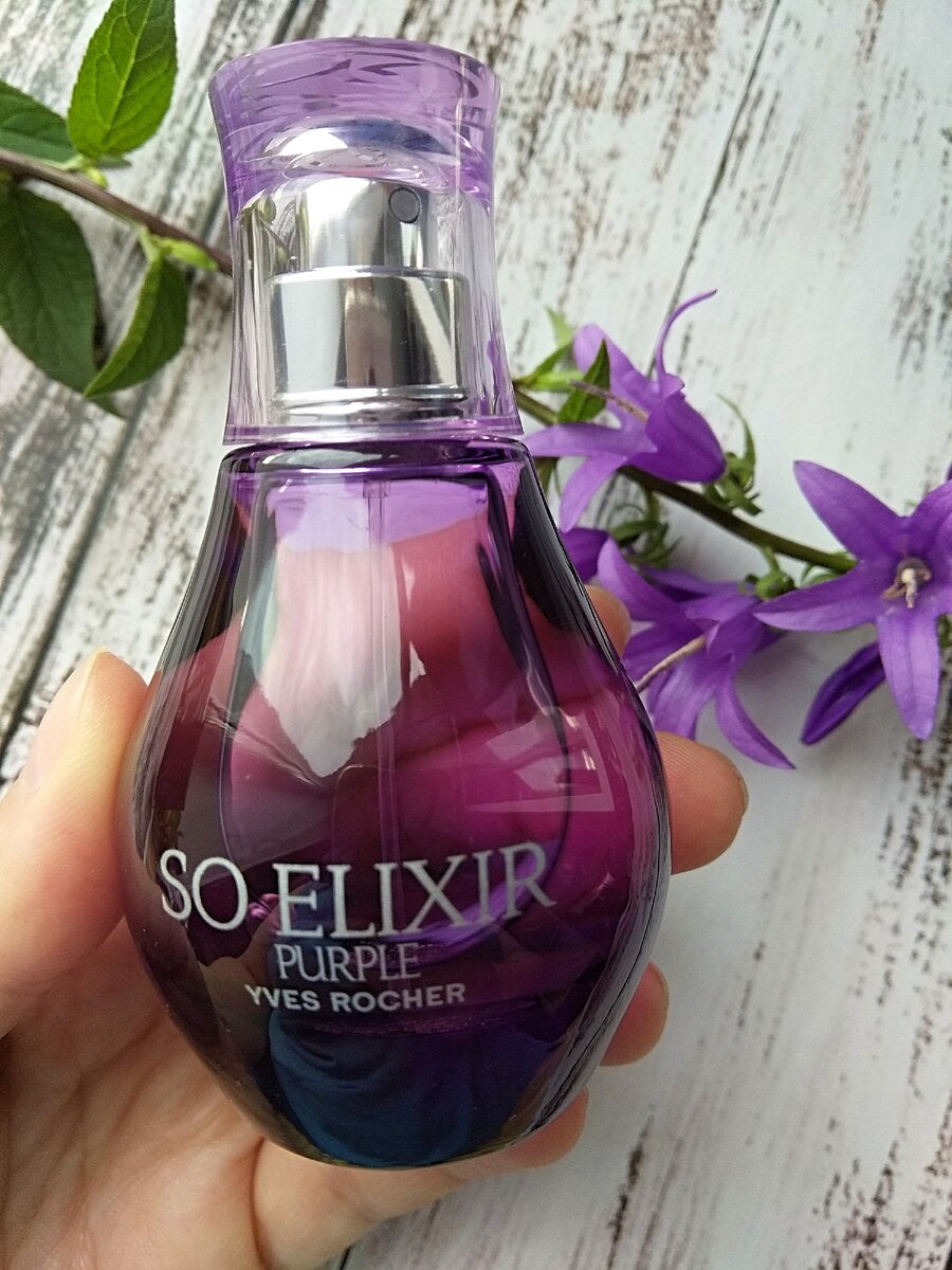Ив Роше / Yves Rocher So Elixir Purple - отзыв. Фото автора.
